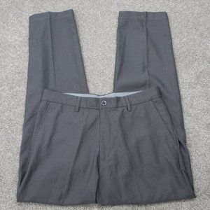 Attack Life by Greg Norman Pants Men's 30 x 30 Gray Flat Front Straight Leg Golf